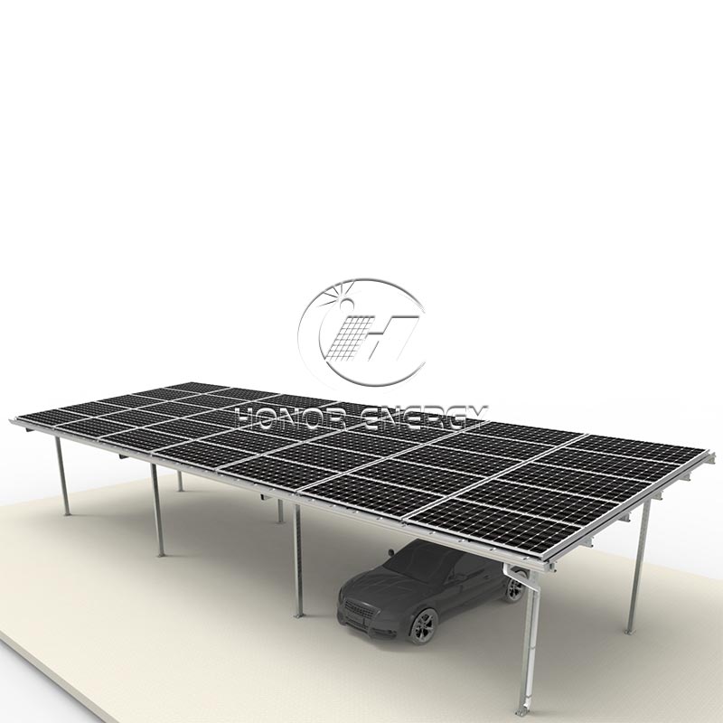 Oceľ Four Post Solar Carport Mount
