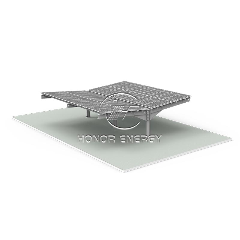 Dvojité krídlo Solar Carport Mount