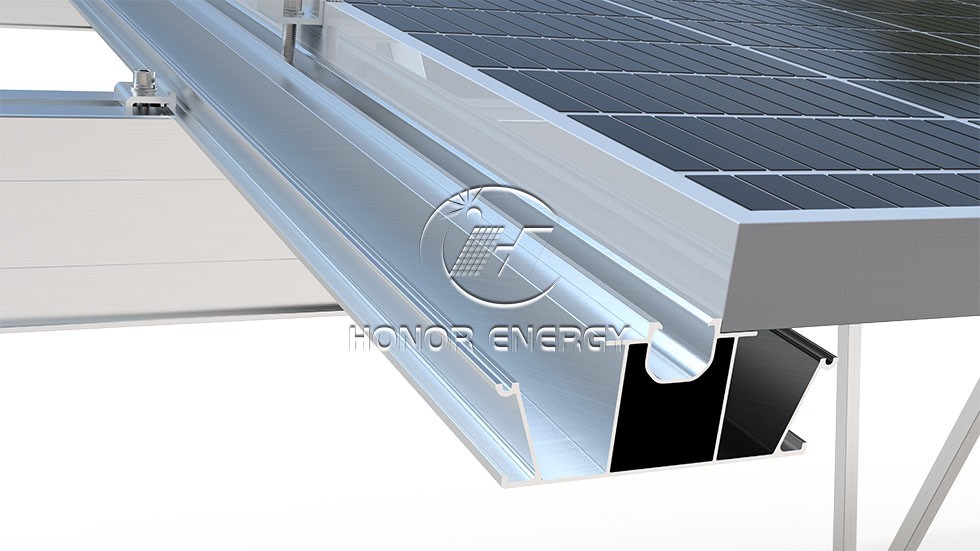 Aluminum IV Type Solar Carport Mount