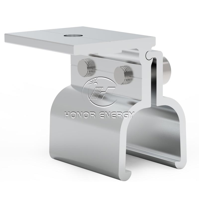 Slnečný klip pre kovovú strechu